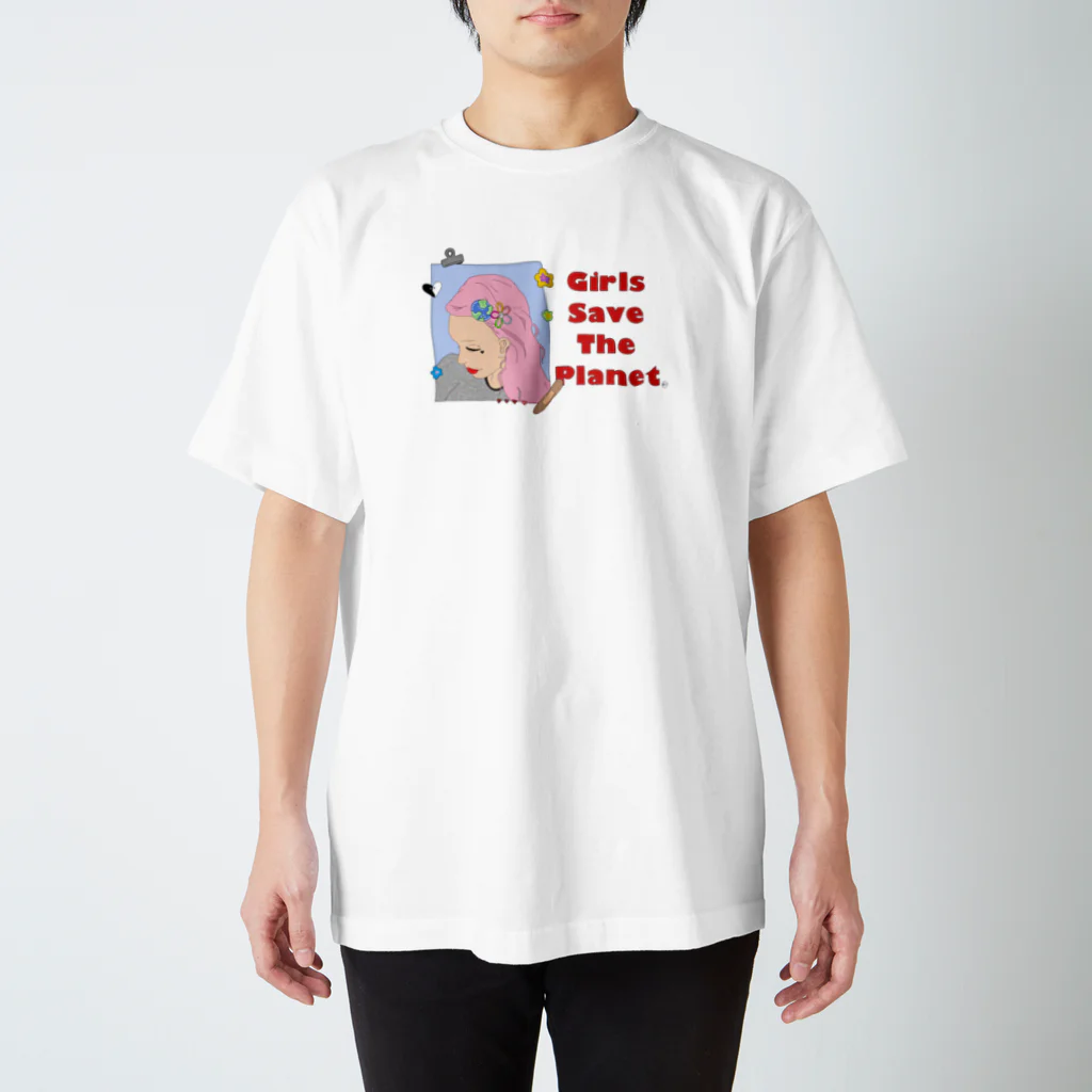 HEAD OF ROSESのSuper Girl Regular Fit T-Shirt