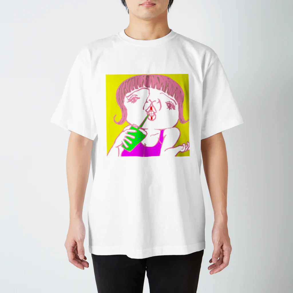 希鳳の美肌の秘訣 Regular Fit T-Shirt