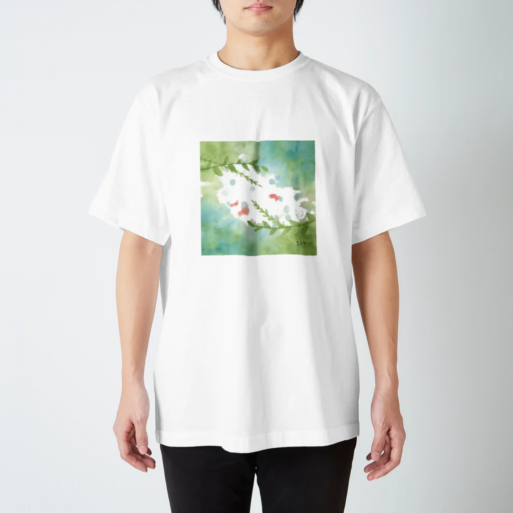 ワタリマコトの緋色ふよふよ Regular Fit T-Shirt