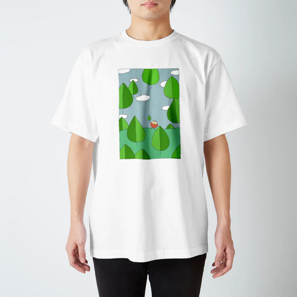 potiのはっぱだんごまん スタンダードTシャツ