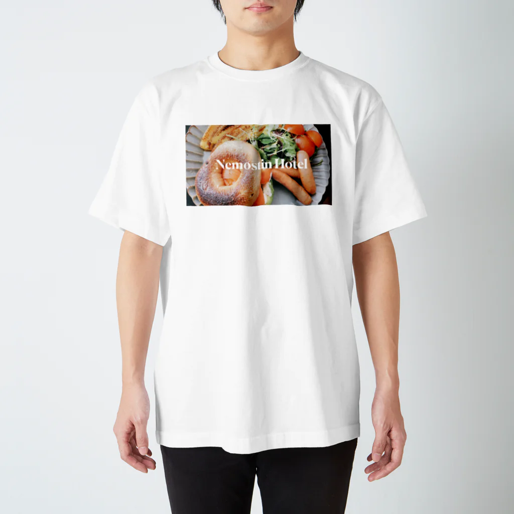 根本宗子オフィシャルグッズの再販Nemostin　Hotel T-shirt スタンダードTシャツ