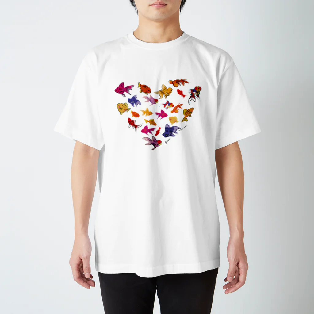 金魚作家deme＊tyoubiの金魚's Regular Fit T-Shirt