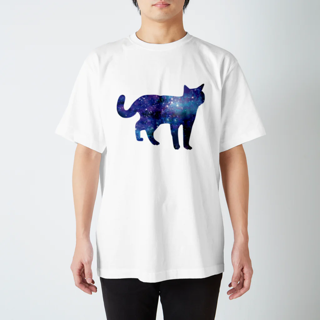 LALA CloveR.の宇宙猫5 スタンダードTシャツ