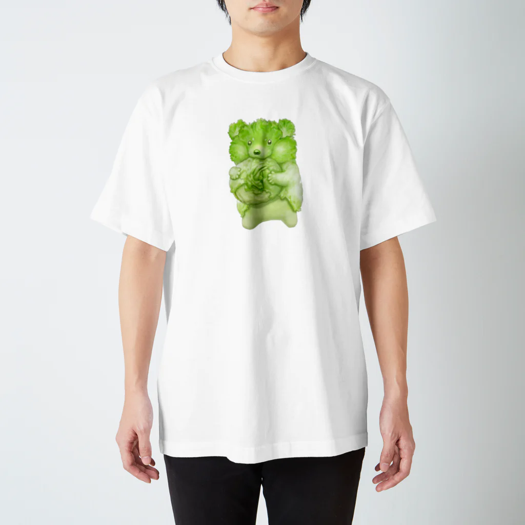 おやさい妖精さんの お店🌱のレタスマニアデビル　Ｔシャツ 文字無し Regular Fit T-Shirt