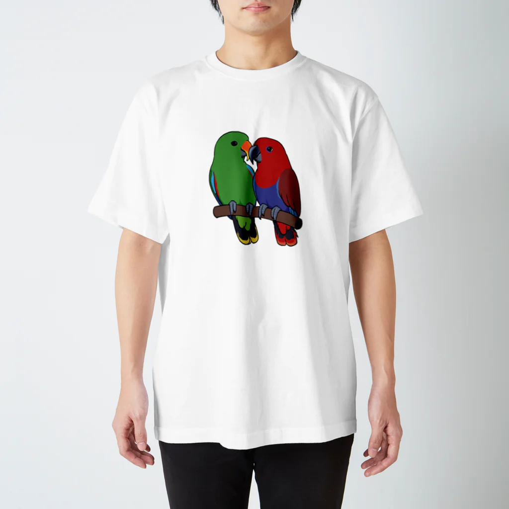 TORINOSUのオオハナインコ スタンダードTシャツ