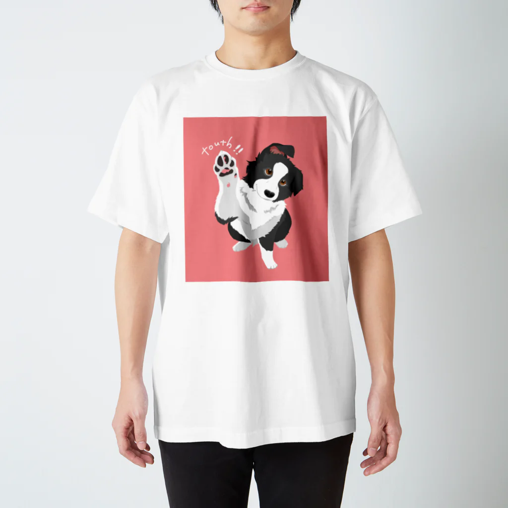 あにうぉるがぶのボーダーコリー（パピー） Regular Fit T-Shirt