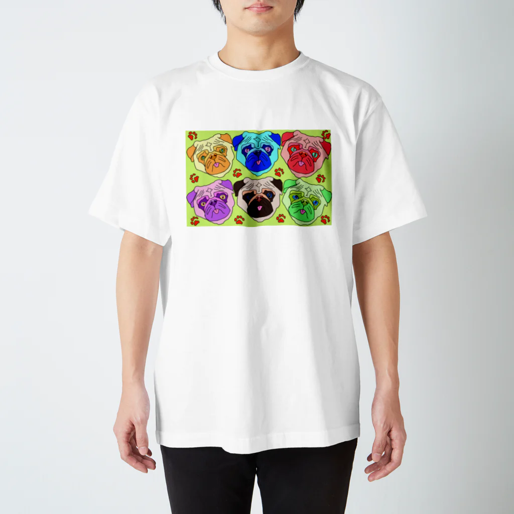 Fumio MatsubayashiのPUGS Regular Fit T-Shirt