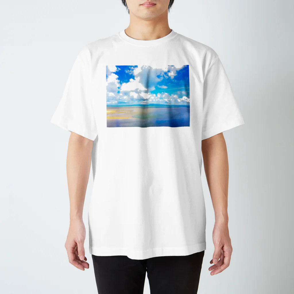 mizuphoto galleryのsummer vacation Regular Fit T-Shirt