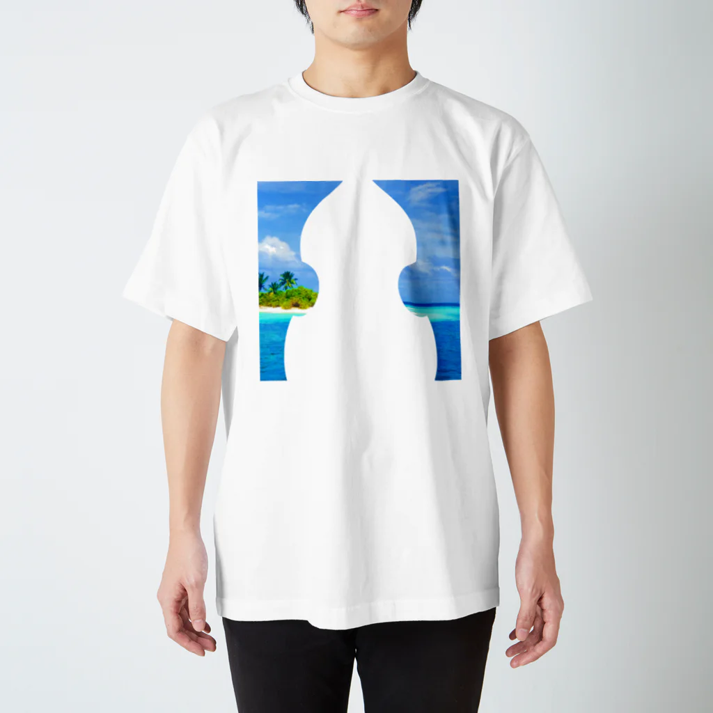 Music itemsの海&コントラバス2 Regular Fit T-Shirt