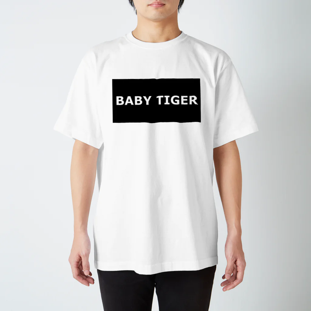 100822acのBABY TIGER Tシャツ　ロゴ大きめ スタンダードTシャツ