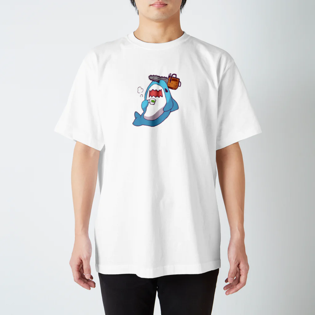 somosぬか床のチェーンソーさめ Regular Fit T-Shirt