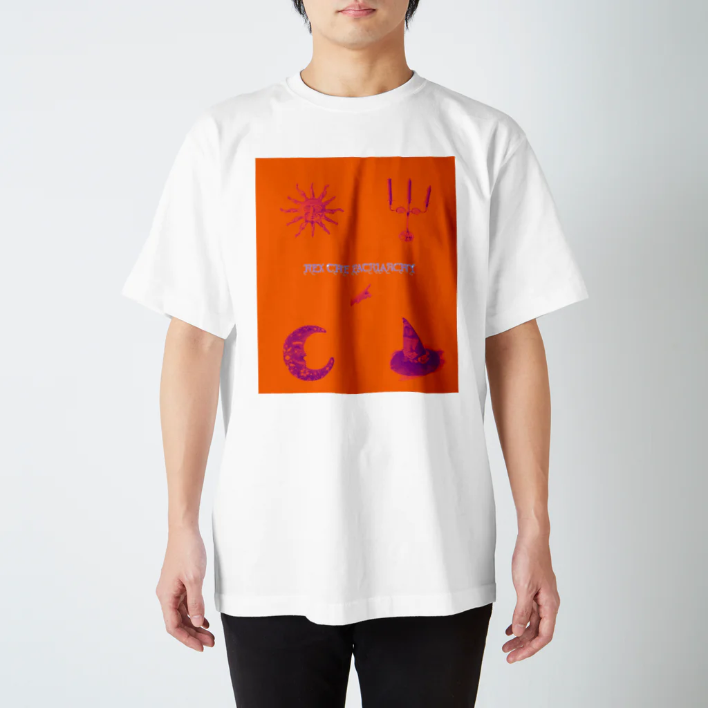 極　光のHEX THE PATRIARCHY　オレンジ スタンダードTシャツ