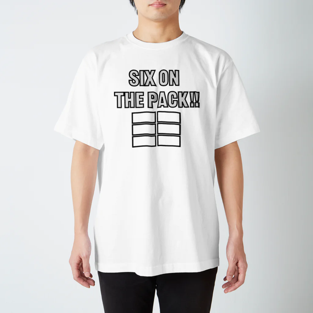 どうも、幕Macです。のSIX ON THE PACK スタンダードTシャツ