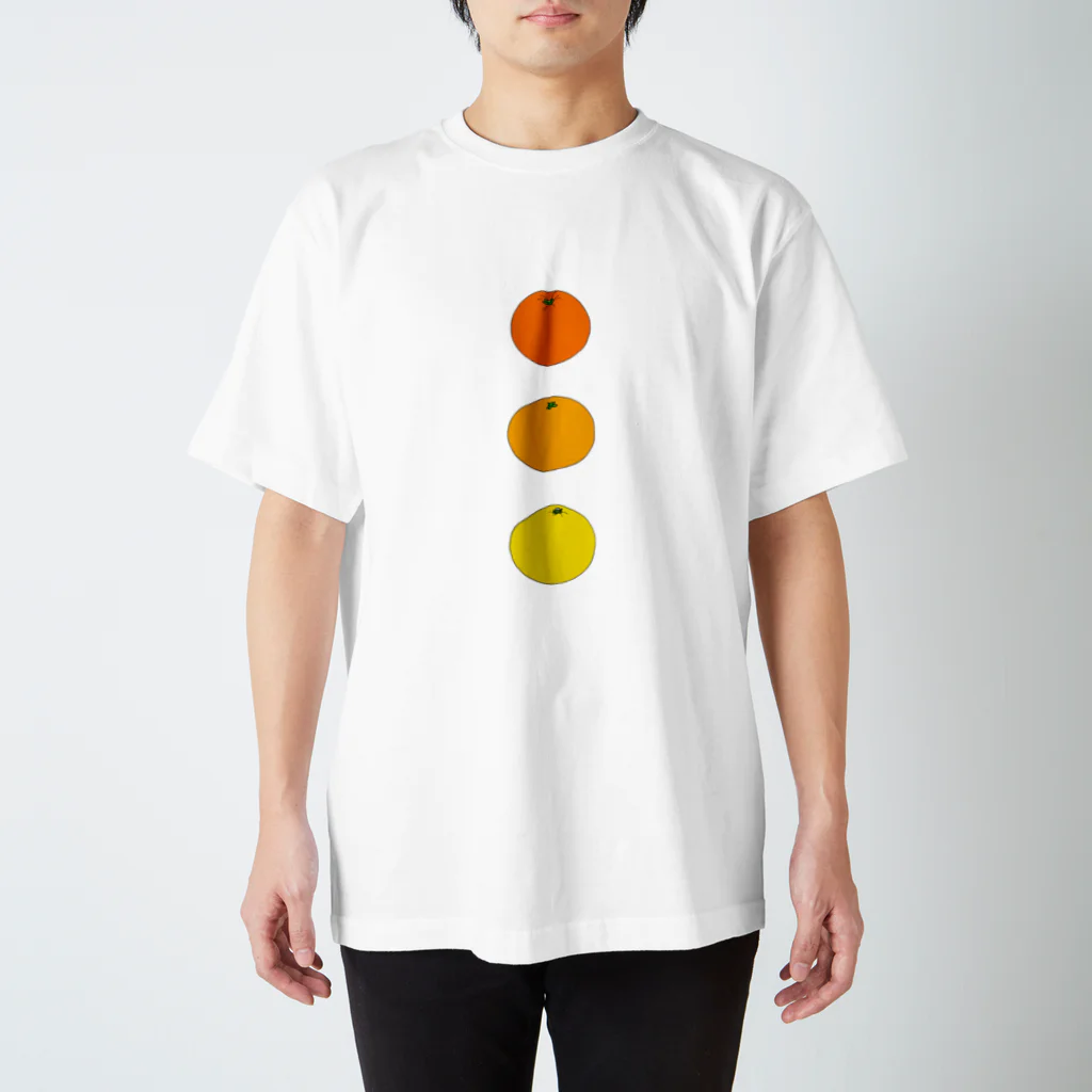 73kanのVerticalみかんTシャツ Regular Fit T-Shirt