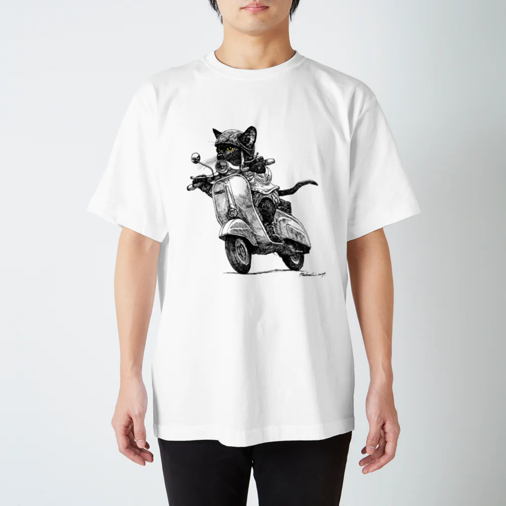 小田隆のネコべスパ2014 Regular Fit T-Shirt