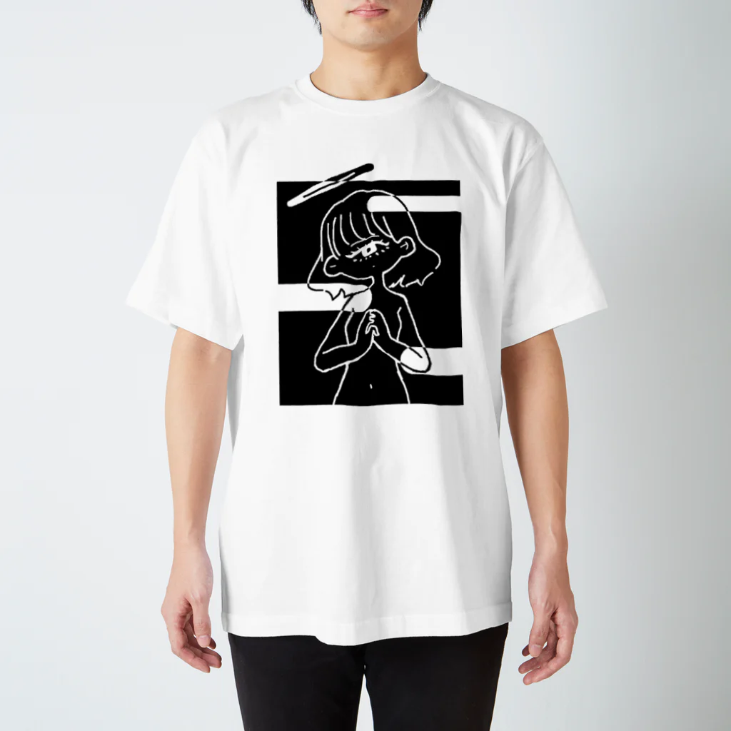 (有)さいくろぷすの祈りを華を-影 Regular Fit T-Shirt