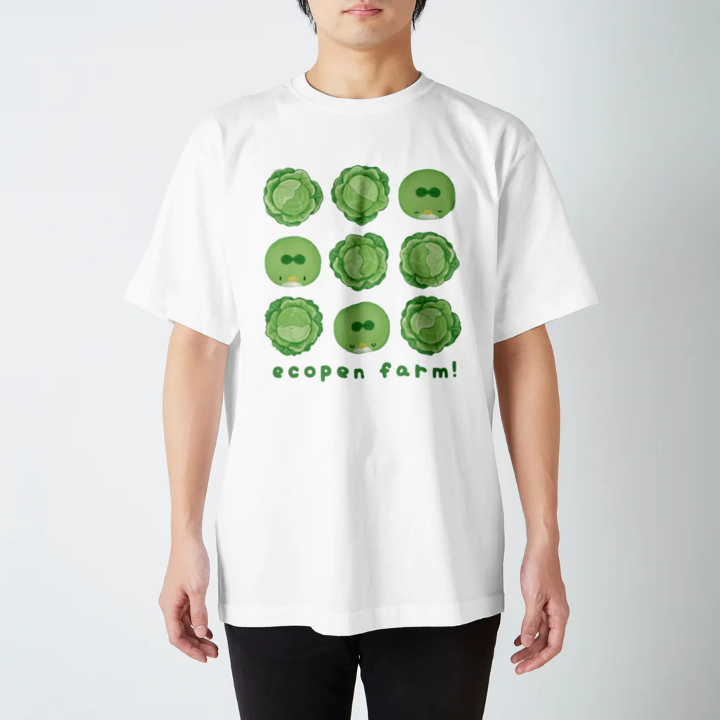 エコペン研究所のecopen farm!(キャベツ) Regular Fit T-Shirt