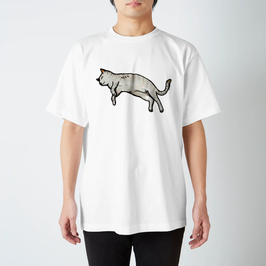 ヒヨッコ堂のごろねこカラー版 Regular Fit T-Shirt