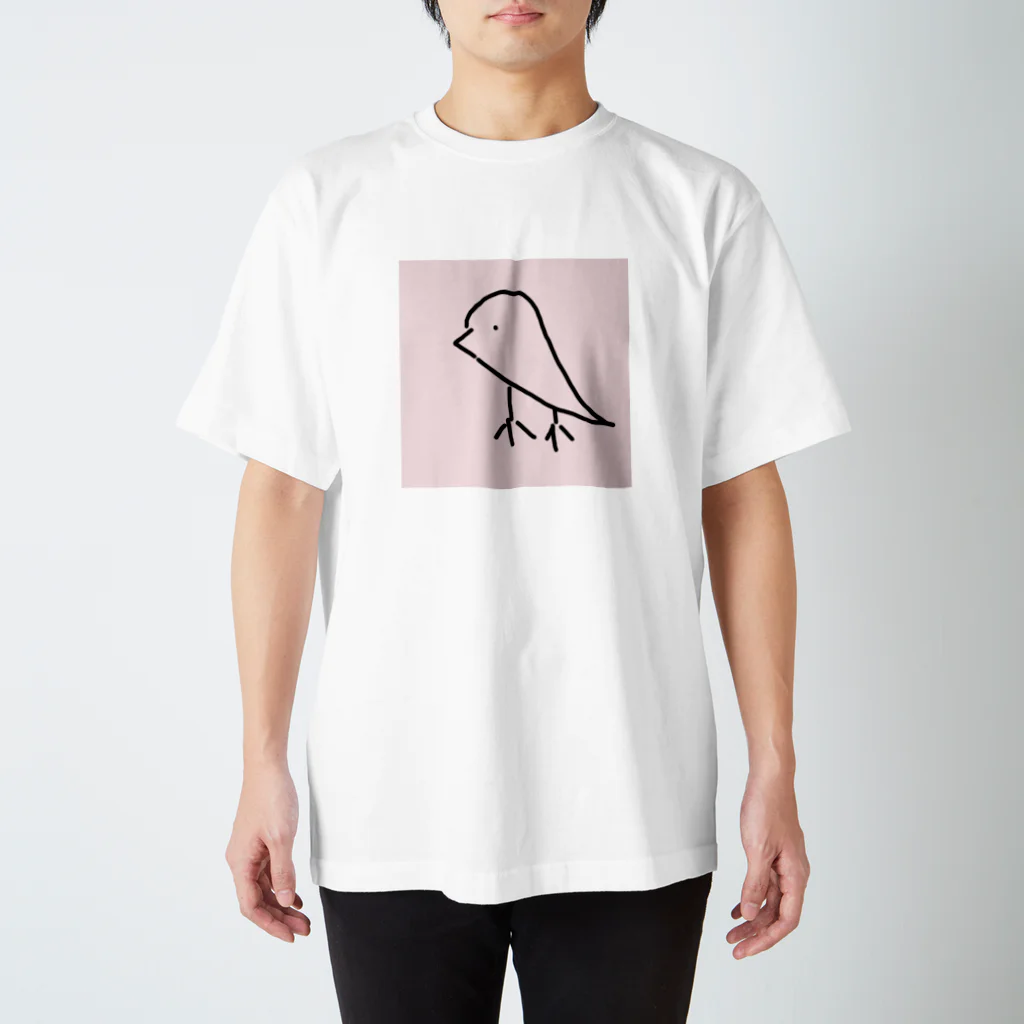 あいぷちのセキセイインコ スタンダードTシャツ