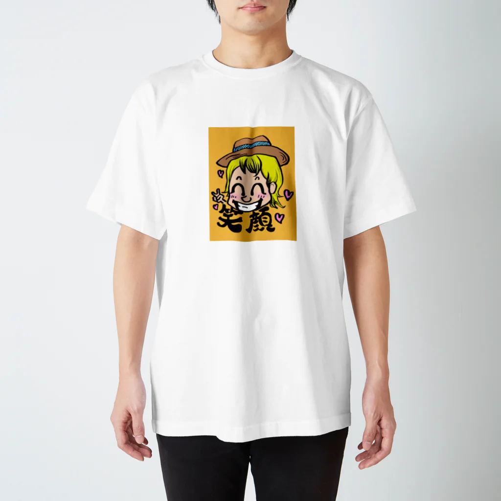 花田 哲の笑顔 Regular Fit T-Shirt