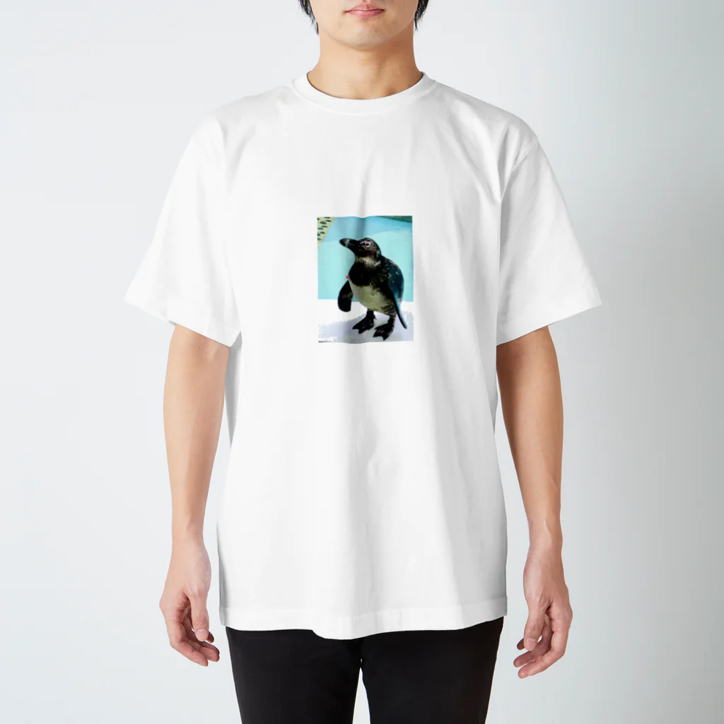 machiko kのエサまちのペンギン スタンダードTシャツ