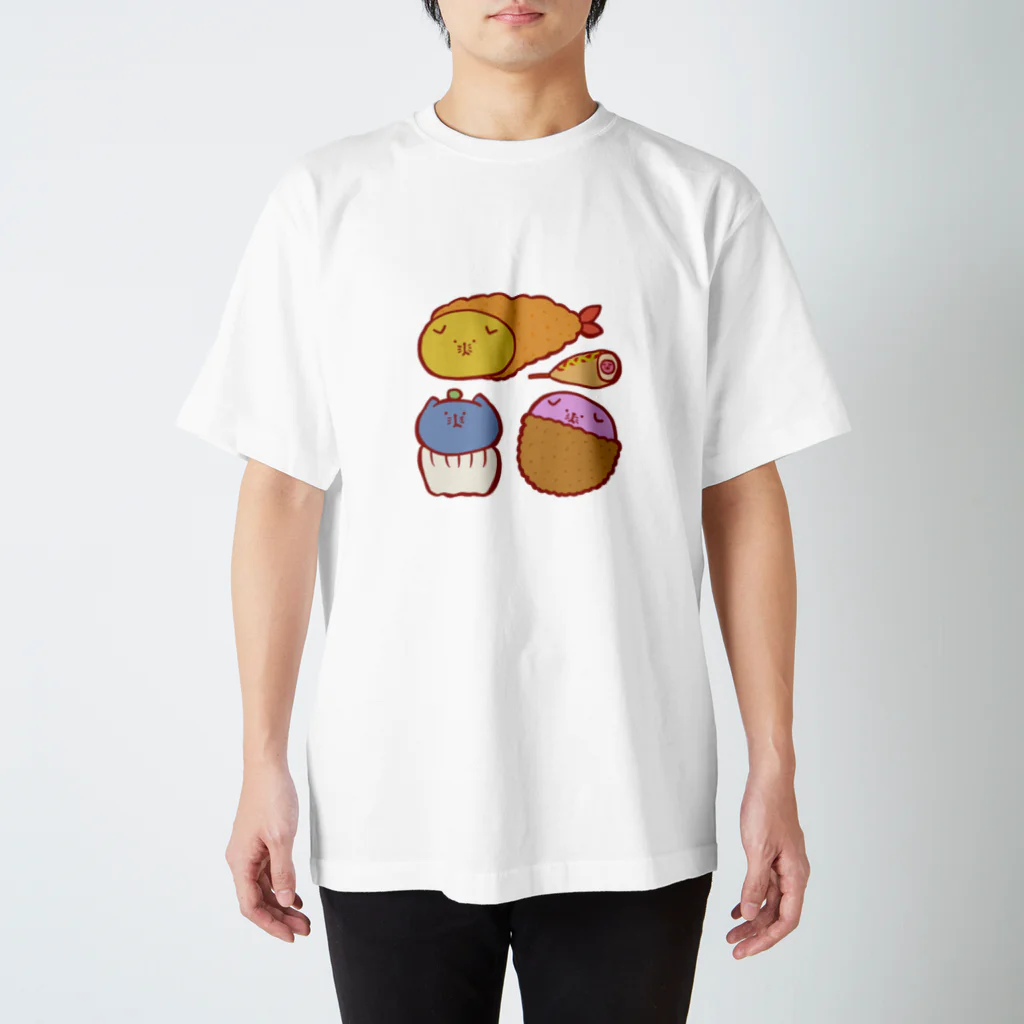 おで工房のスコティッシュのフォーちゃん【色んな食べ物】 スタンダードTシャツ