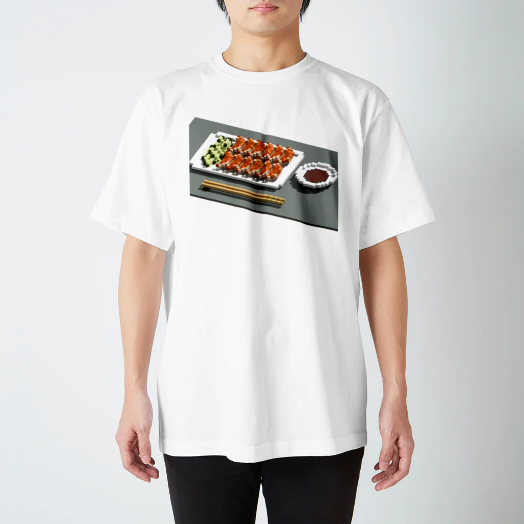 ないさの餃子のボクセルTシャツ スタンダードTシャツ