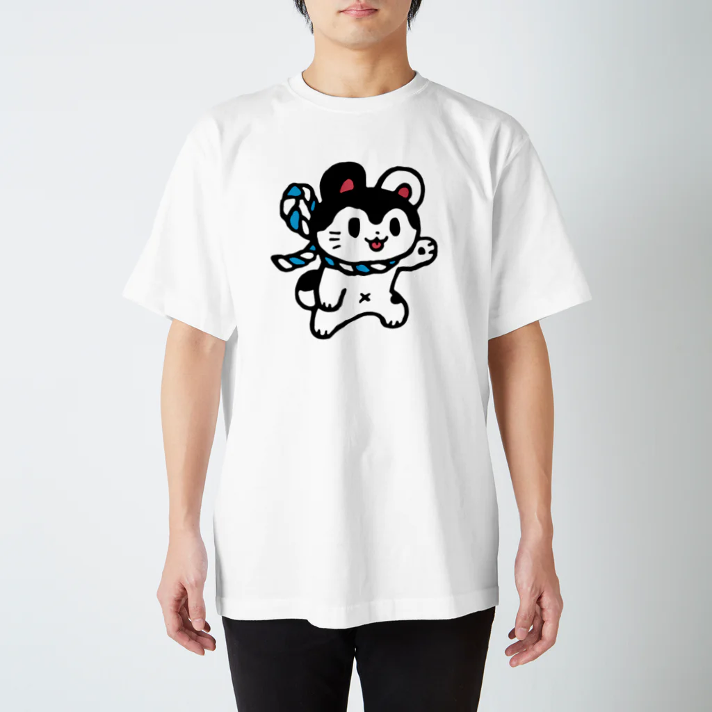 4chomeのナンデヤネンくん スタンダードTシャツ