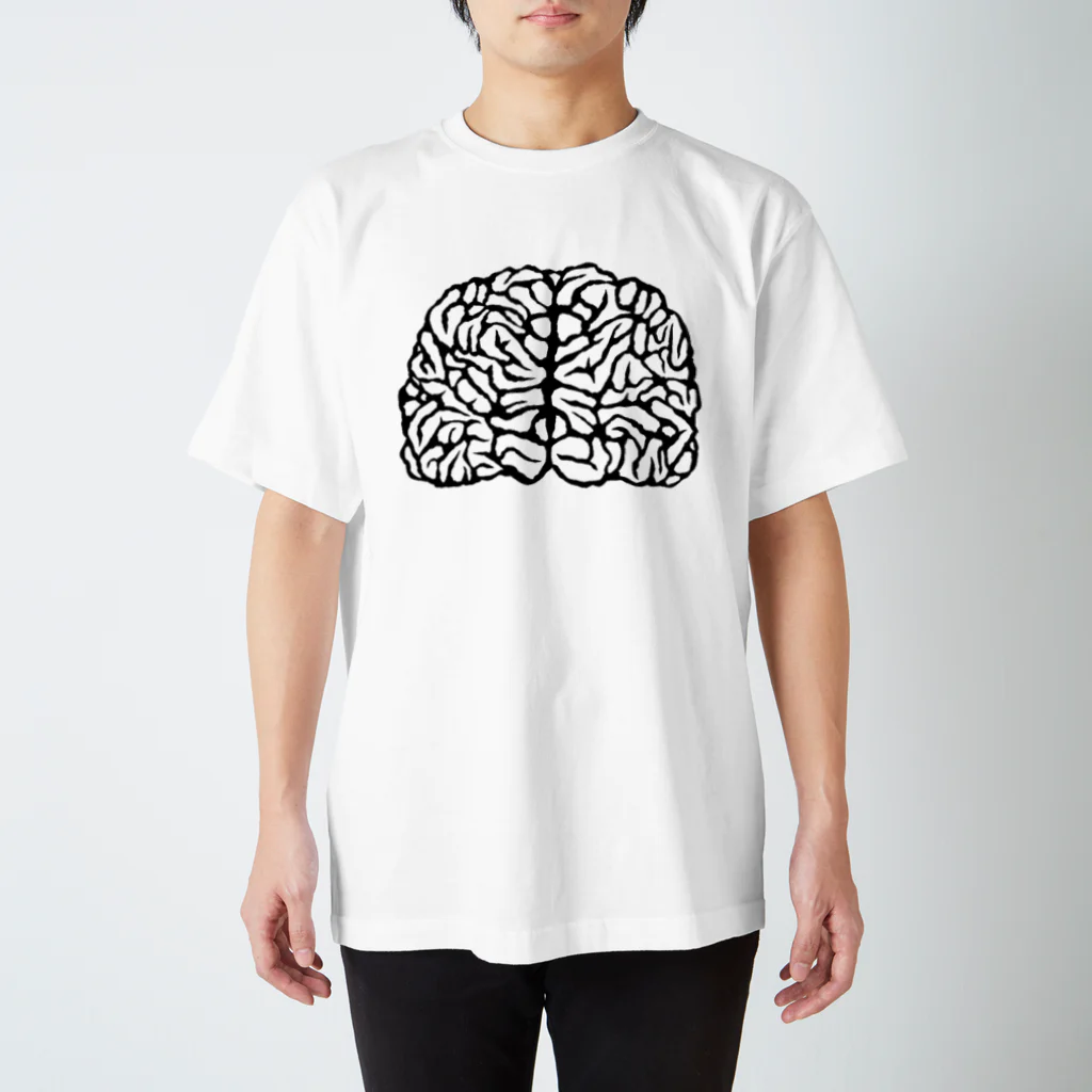 愚人雑貨店の¿BRAIN? Regular Fit T-Shirt