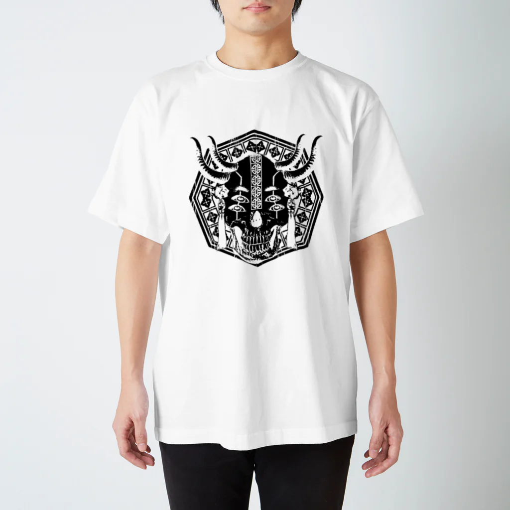 愚人雑貨店のGujin_face2 スタンダードTシャツ