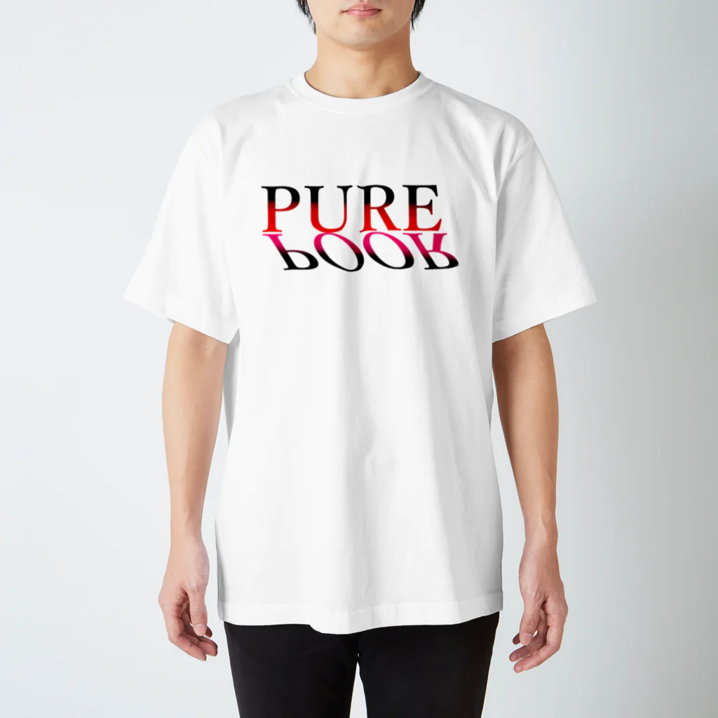 いろどり屋さんのPUREPOOR(ピュアプア) スタンダードTシャツ