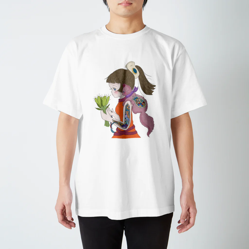 Noruneko-YaのキカイジカケTシャツ Regular Fit T-Shirt