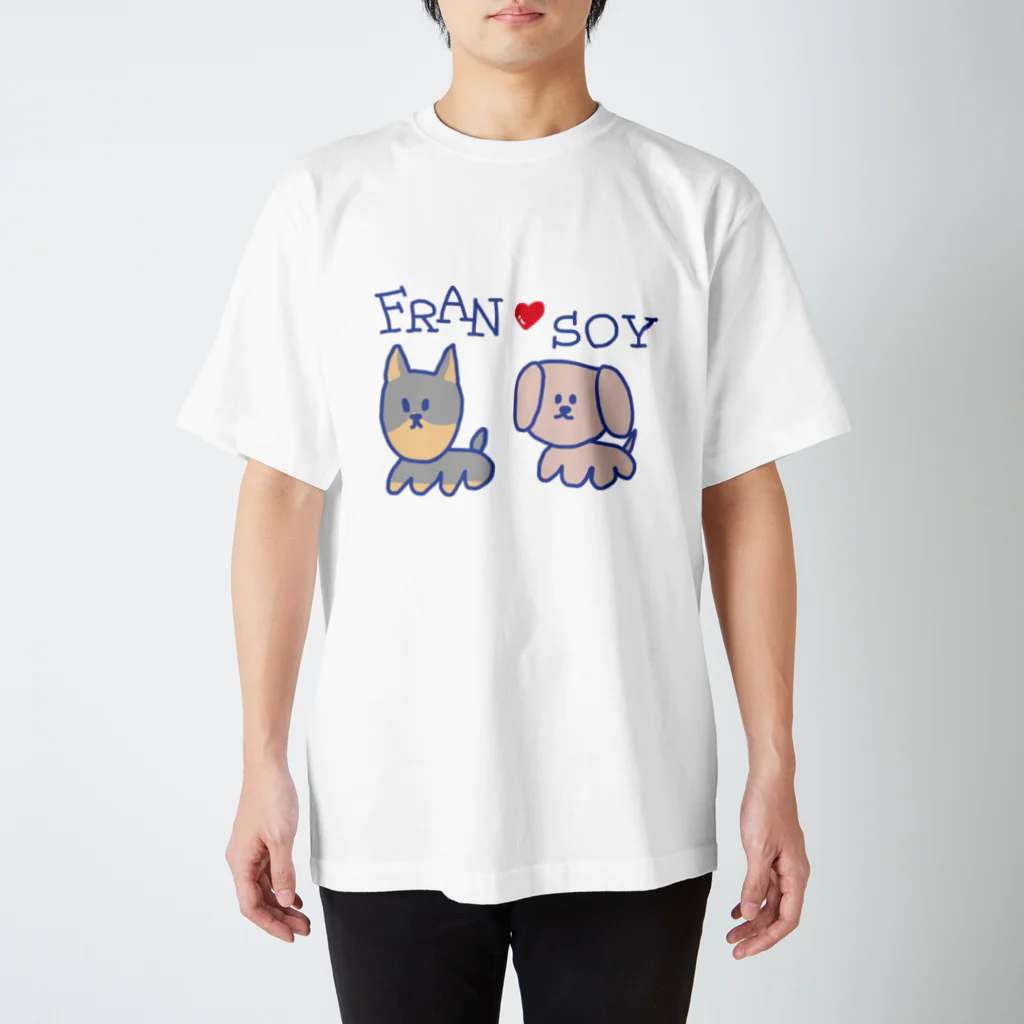 ♡バレエ♡コーヒー♡ぶたちゃん♡大好きリーナ♡のFRAN❤️SOY Regular Fit T-Shirt