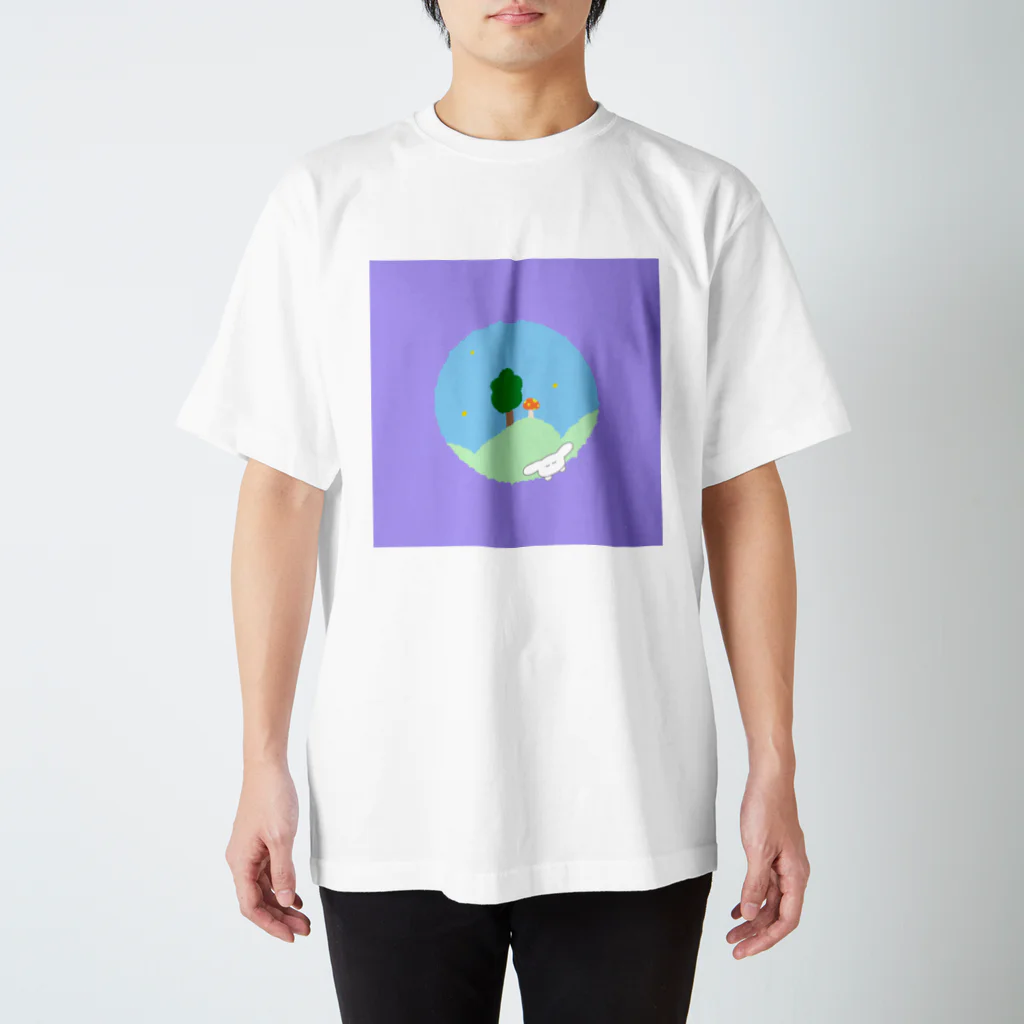 suyausagiの suyosuyo_planet Regular Fit T-Shirt