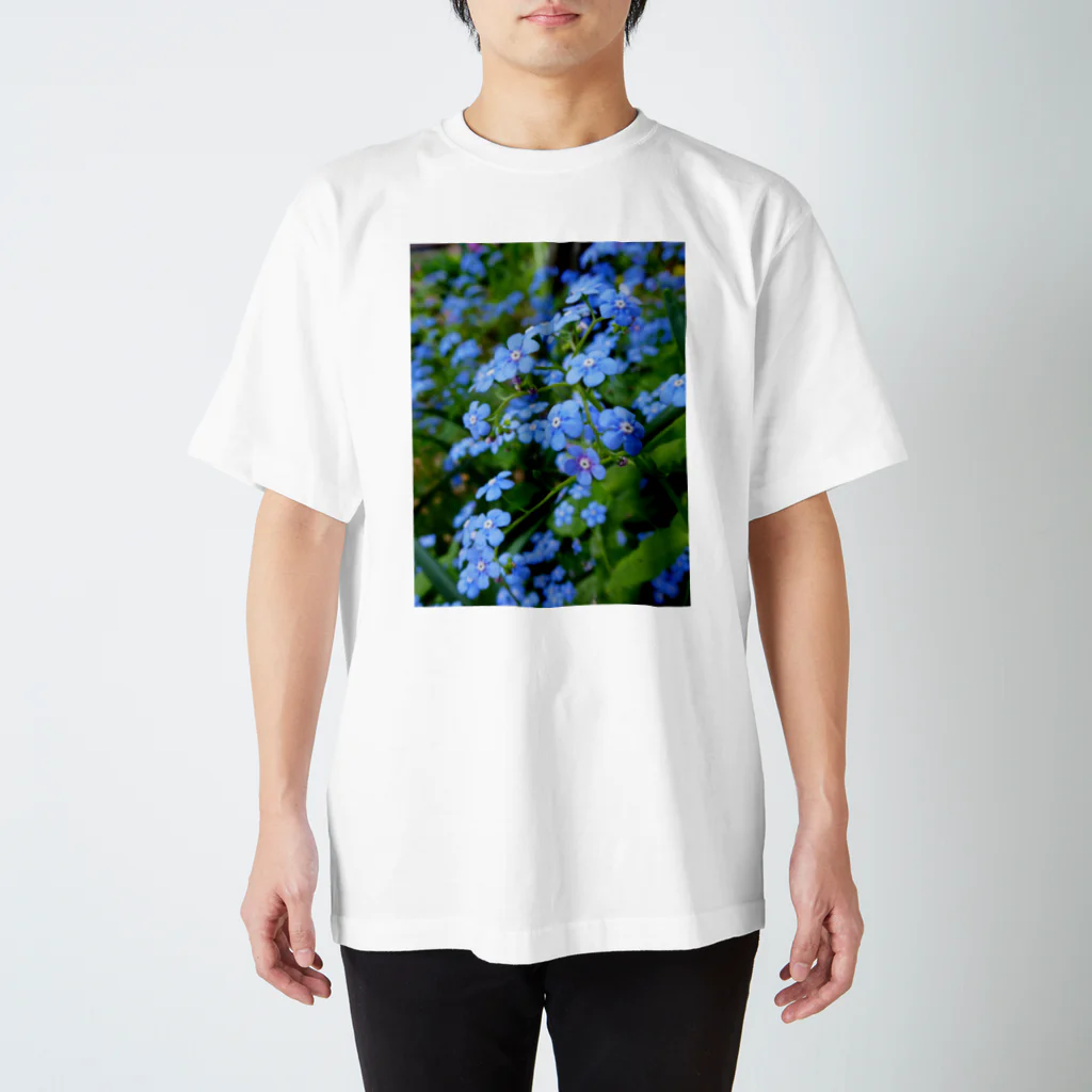 写真屋とーかの勿忘草 -わすれなぐさ- Regular Fit T-Shirt