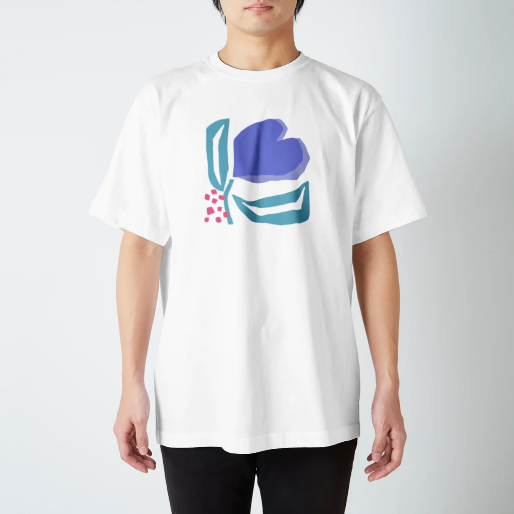 さんぺい商店のハートフラワー Regular Fit T-Shirt