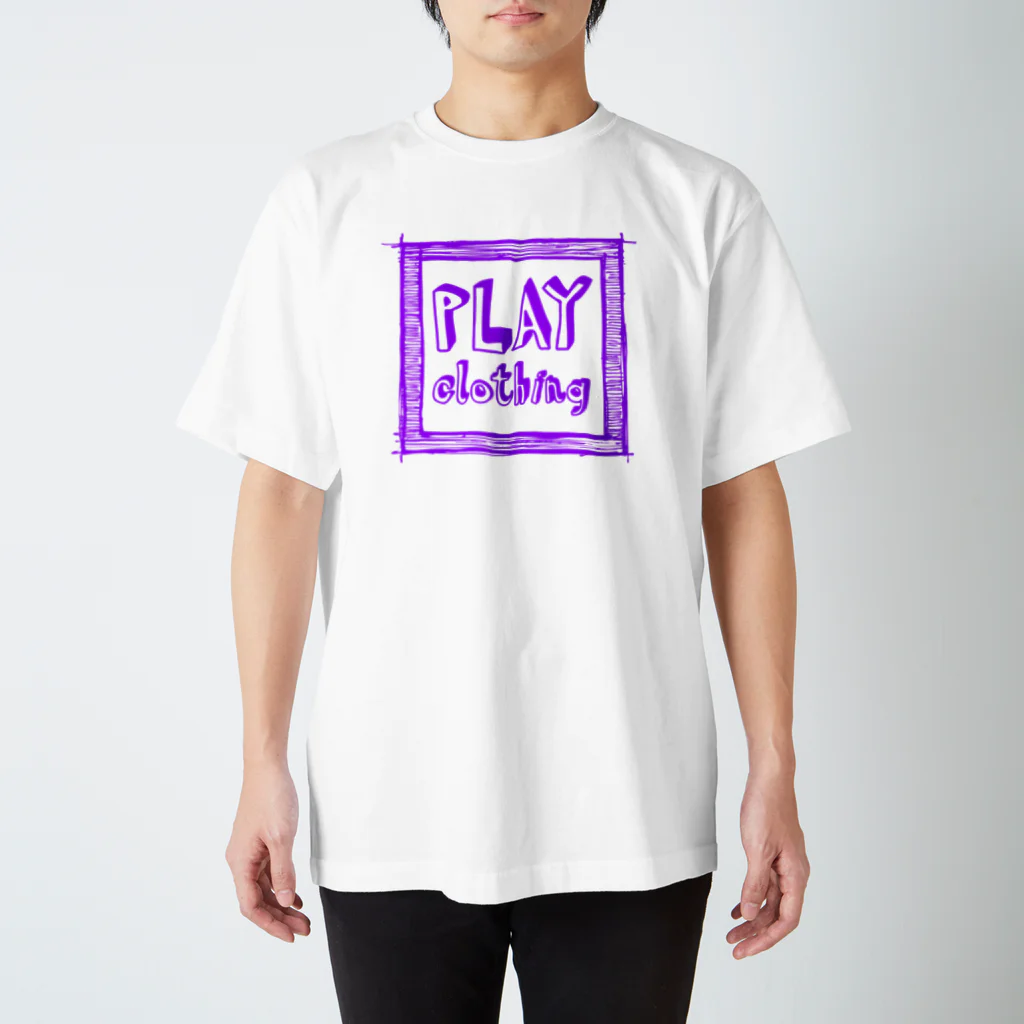 PLAY clothingのFrame PLAY LOGO ③ スタンダードTシャツ