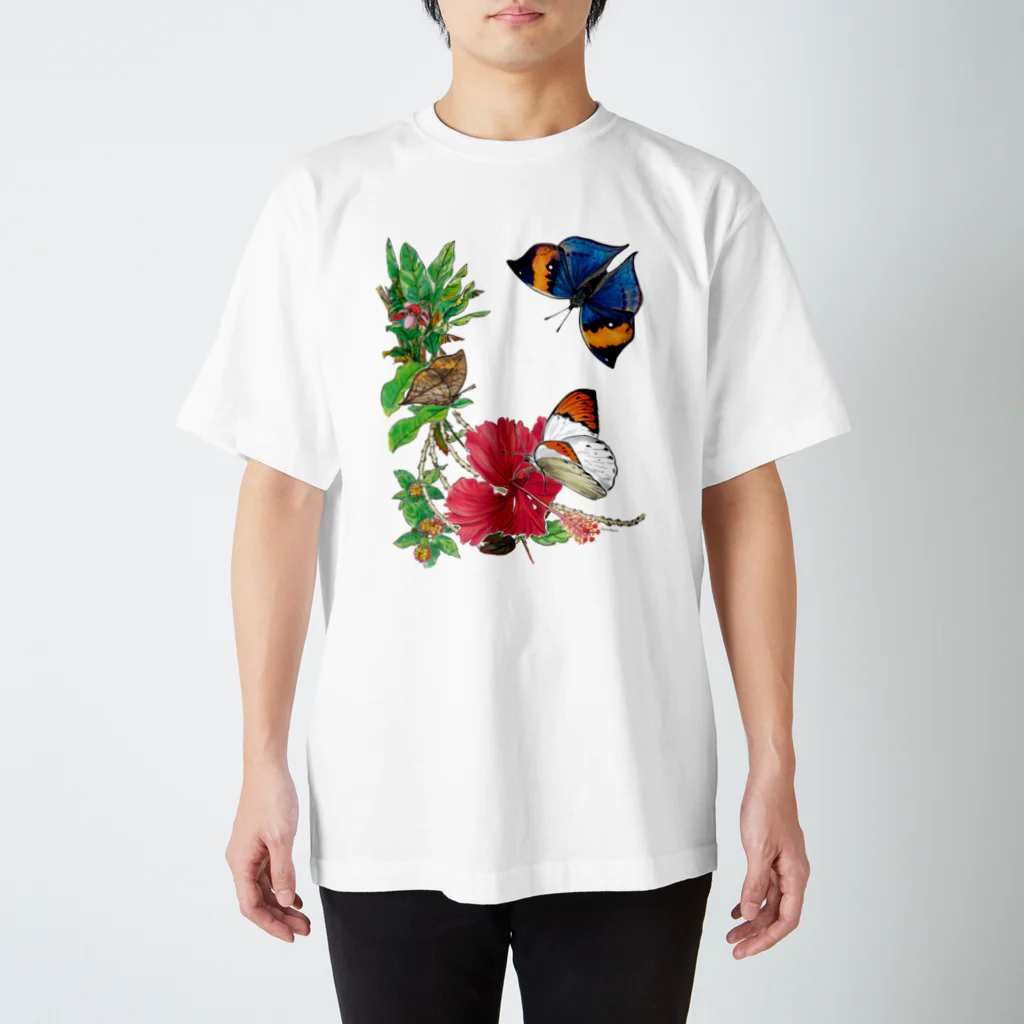 MUSEUM LAB SHOP MITのやんばるのチョウTシャツ スタンダードTシャツ