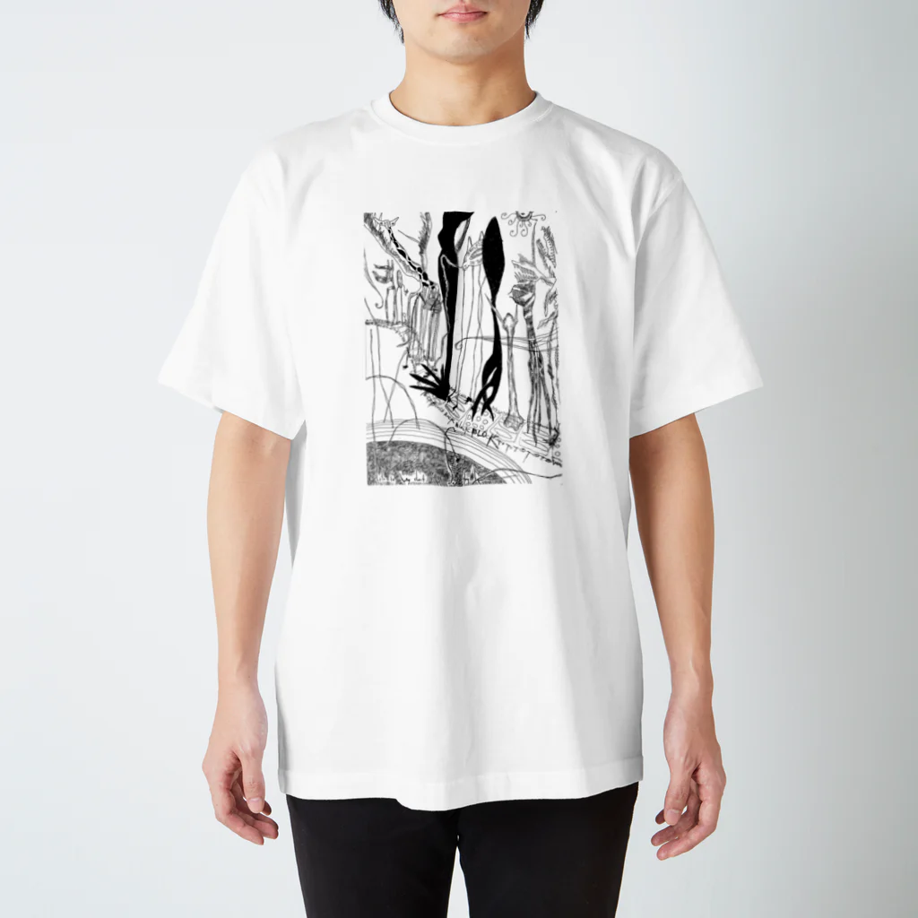 yosixworksのパンデモニウム Regular Fit T-Shirt