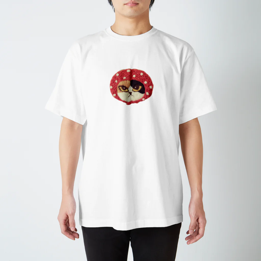 sweet_gumiのほっかむり猫Tシャツ スタンダードTシャツ