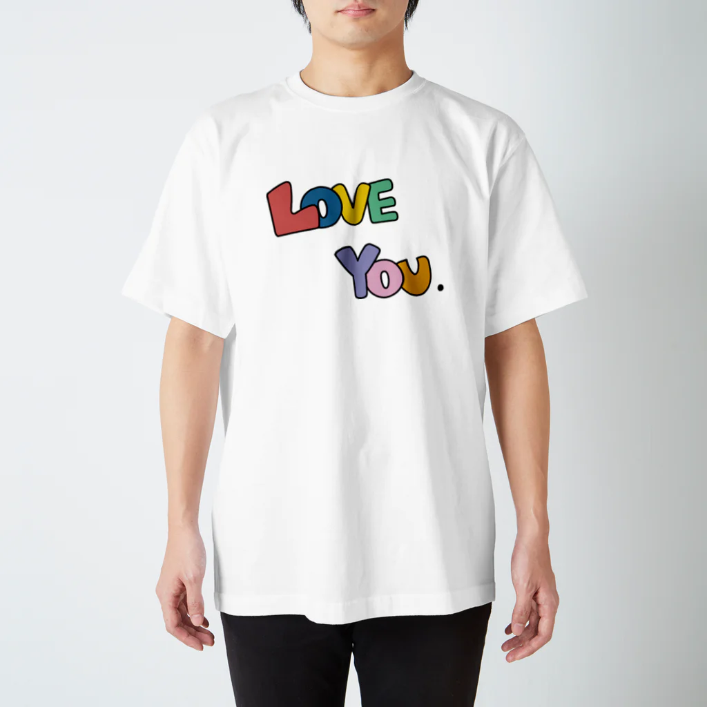 sakurashopのLove you スタンダードTシャツ