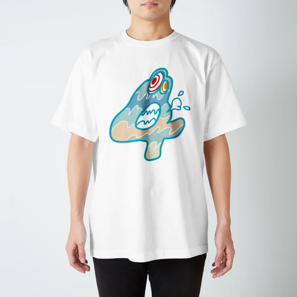 CLOSET! STOREの"4"T スタンダードTシャツ