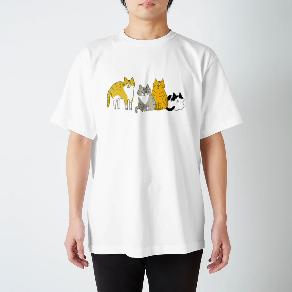 まりこの猫はみんなかわいい Regular Fit T-Shirt