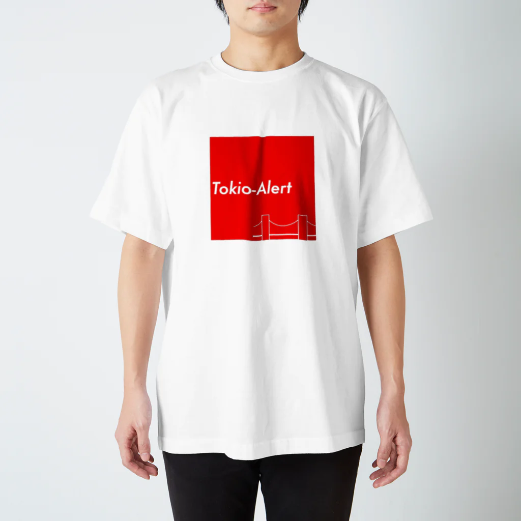 InterestのTokio-Alert +visual スタンダードTシャツ