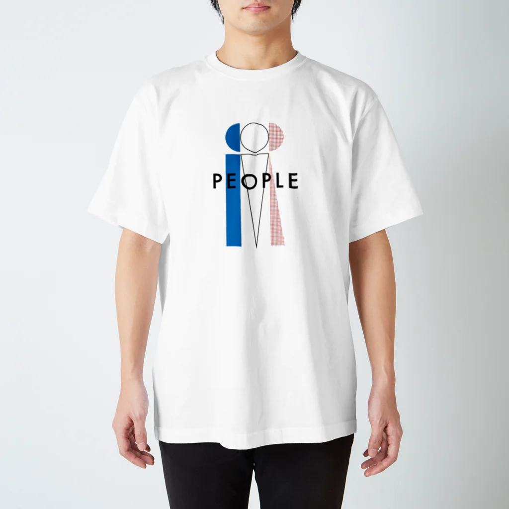 InterestのPEOPLE +chara スタンダードTシャツ