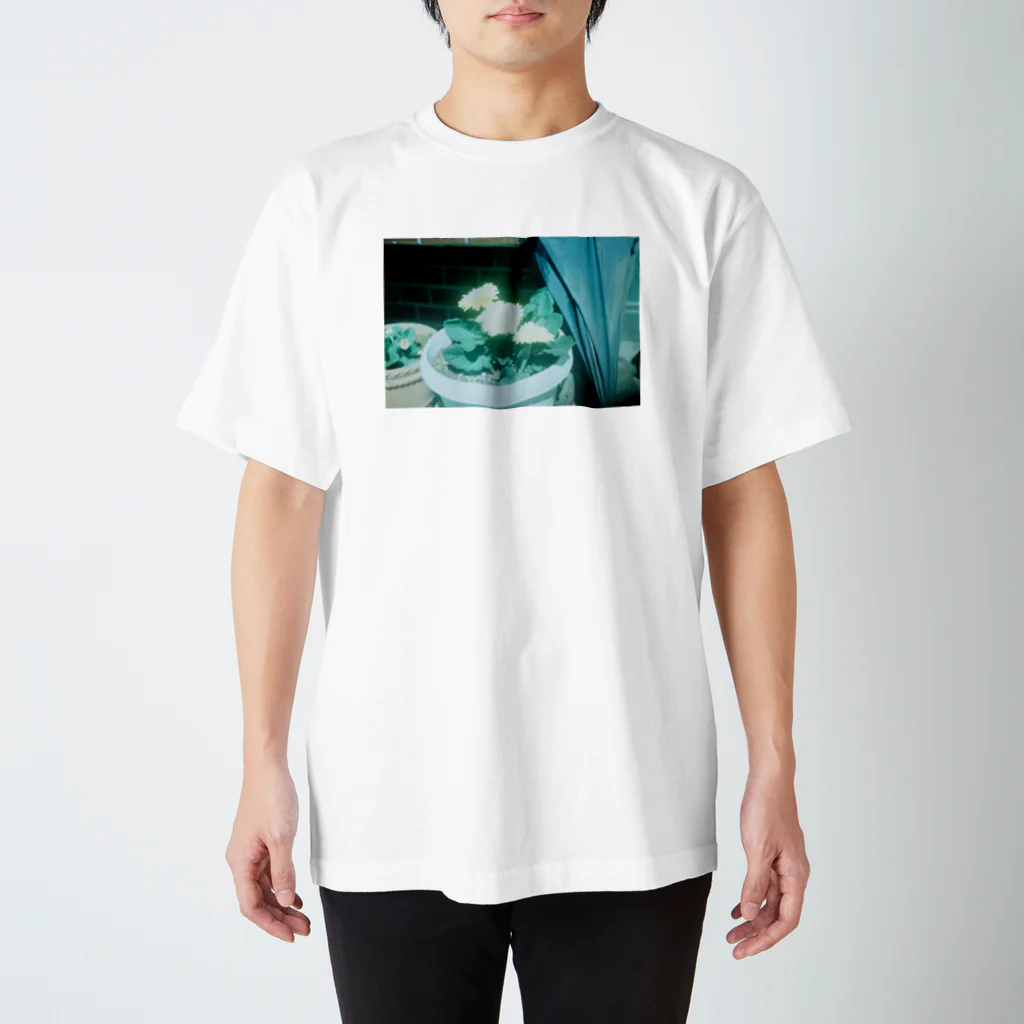 東洲斎写楽のお花Tシャツ2 티셔츠