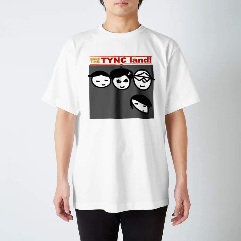 Kekyo & Yoritan RECORDSのTHE TYNC land スタンダードTシャツ