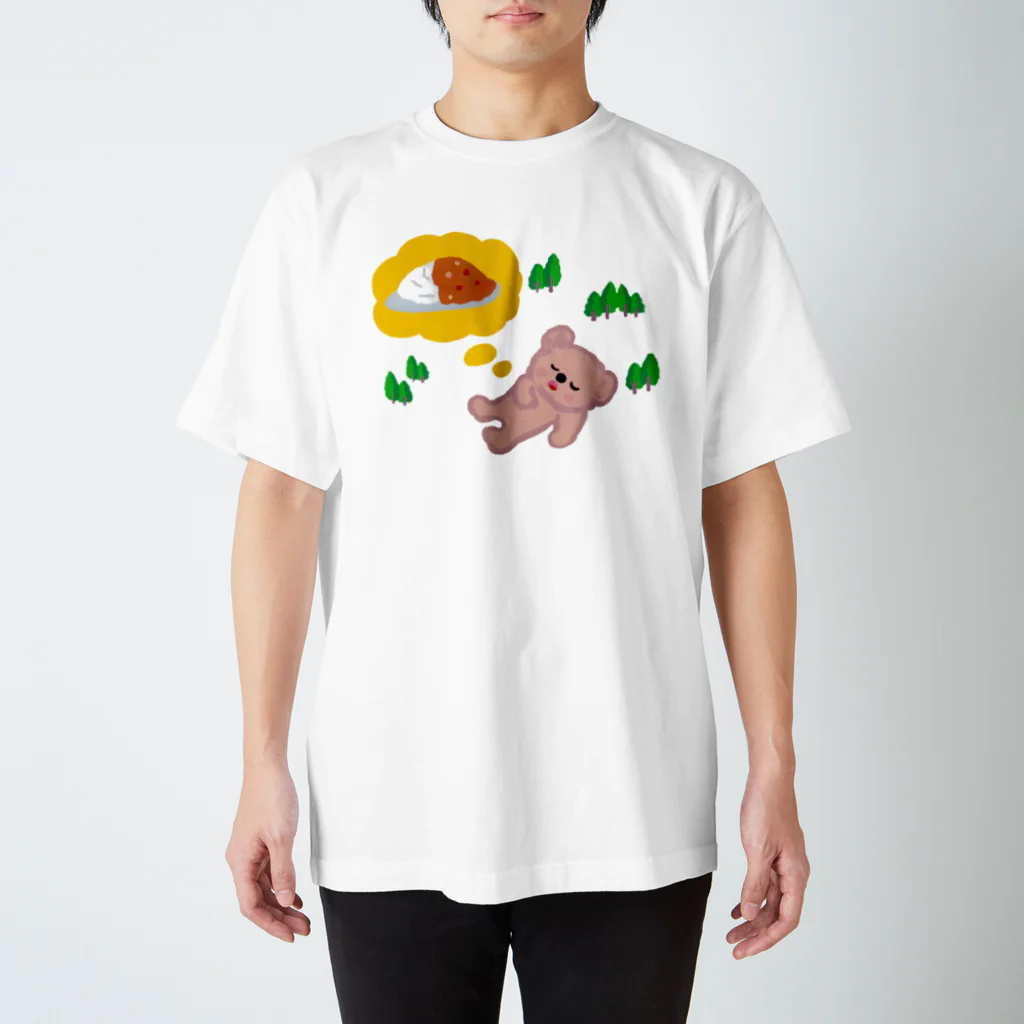 y.tanakaのおひるねポコタ スタンダードTシャツ