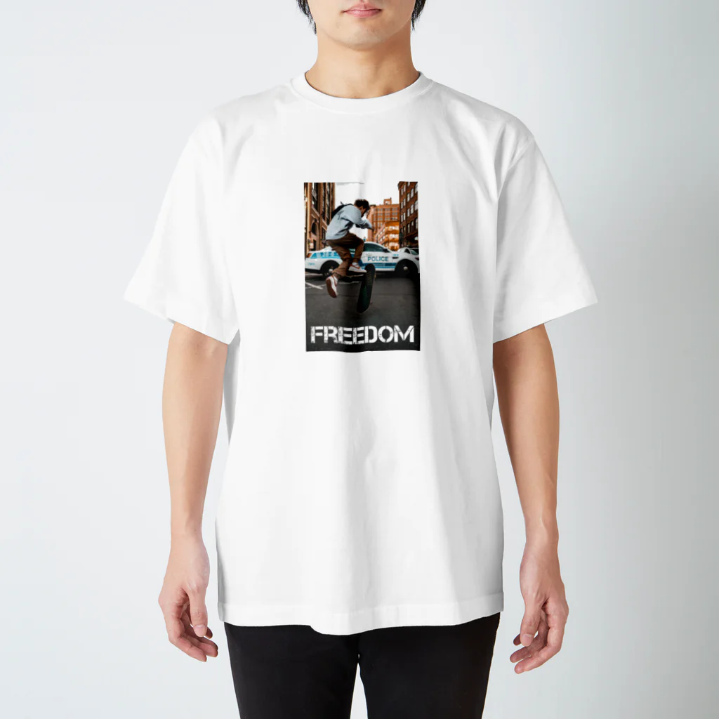 サイドチェストのFreedom  スタンダードTシャツ