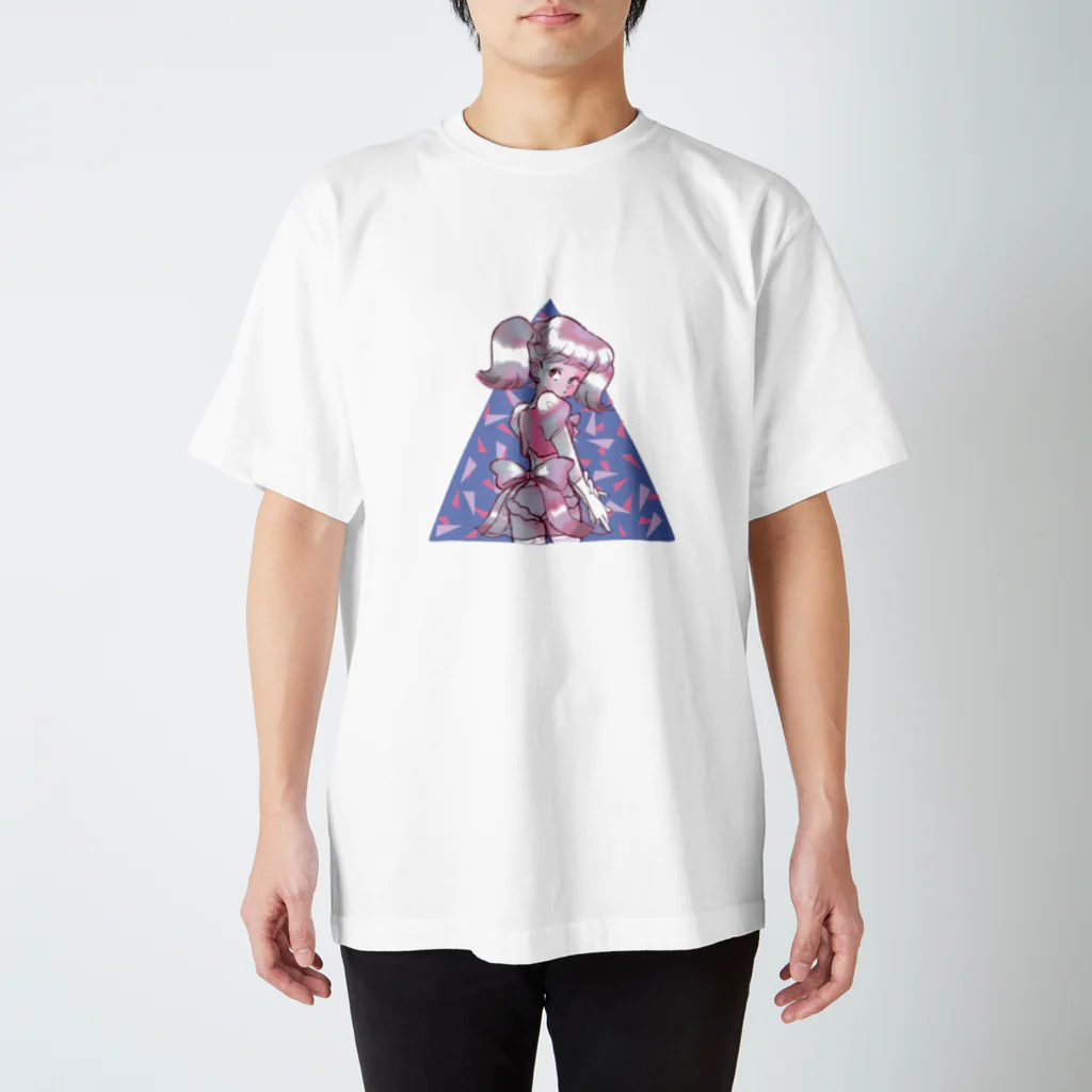 en端のぴんくの女の子Tシャツ Regular Fit T-Shirt